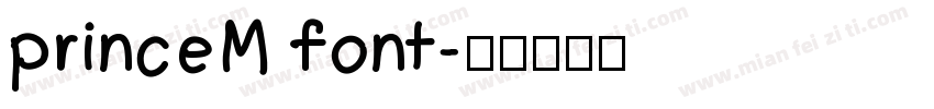 princeM font字体转换